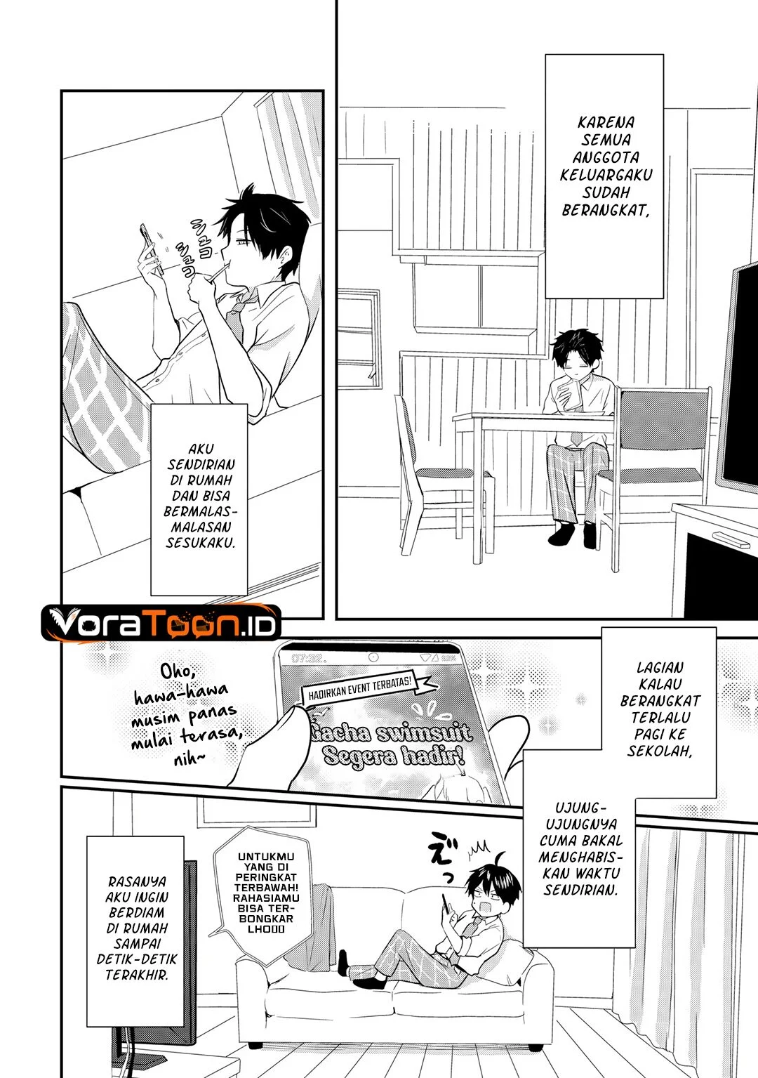 Nani No Torie Mo Nai Heibon Na Ore Ga Bijin Futago Shimai Wo Inochigake De Tasuketa Kekka Jitsu Wa Yandere Datta Futari Wo Gachi Bore Sasete Shimatta Chapter 4.1 Halaman 3