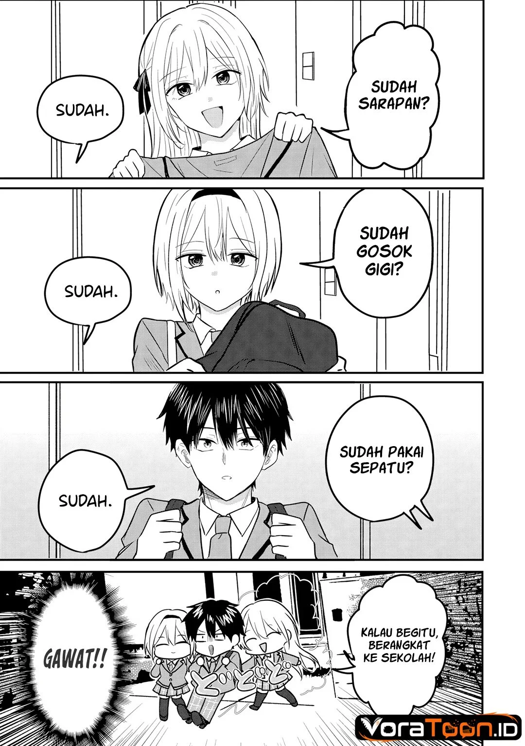 Nani No Torie Mo Nai Heibon Na Ore Ga Bijin Futago Shimai Wo Inochigake De Tasuketa Kekka Jitsu Wa Yandere Datta Futari Wo Gachi Bore Sasete Shimatta Chapter 4.1 Halaman 8