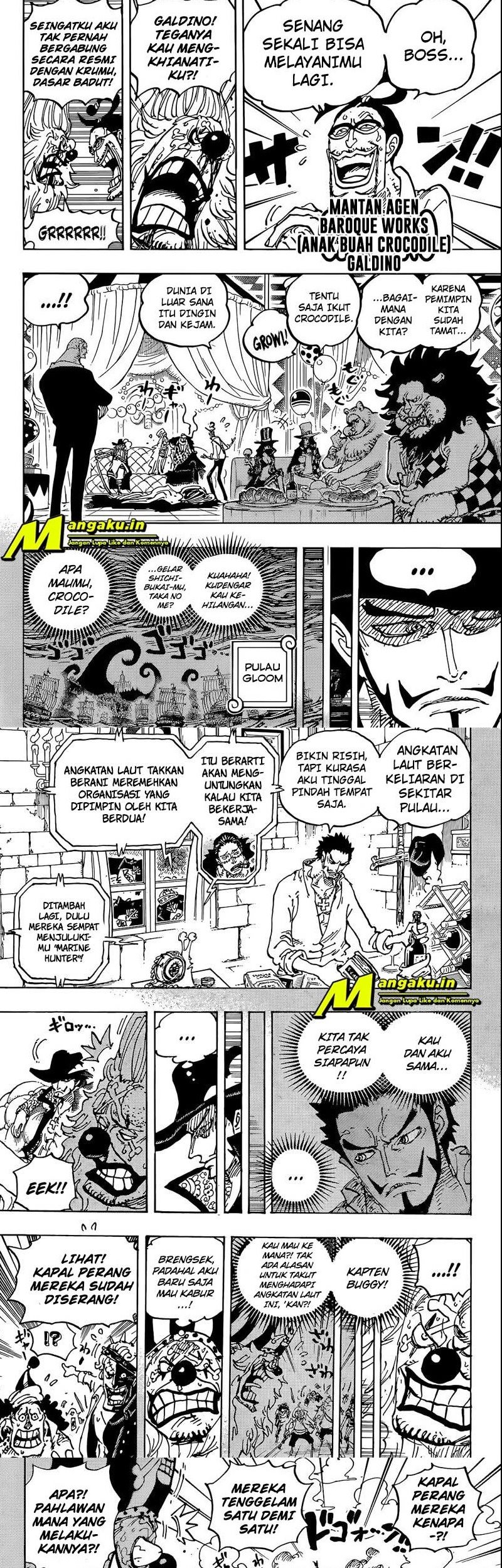 One Piece Chapter 1058 Halaman 5
