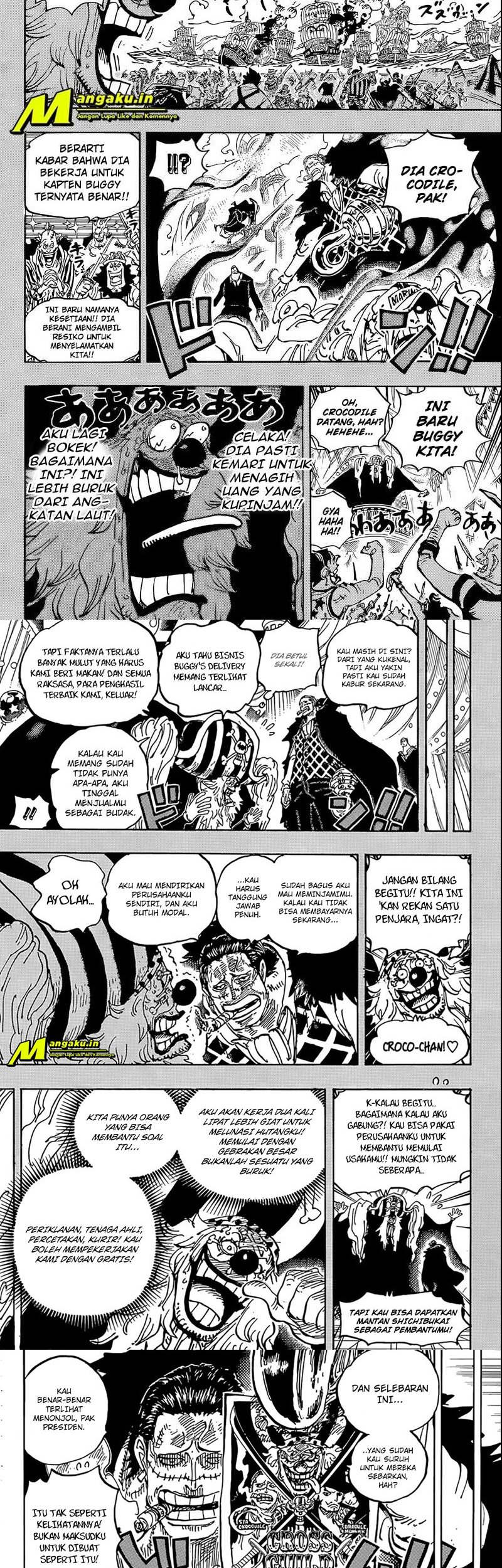 One Piece Chapter 1058 Halaman 6