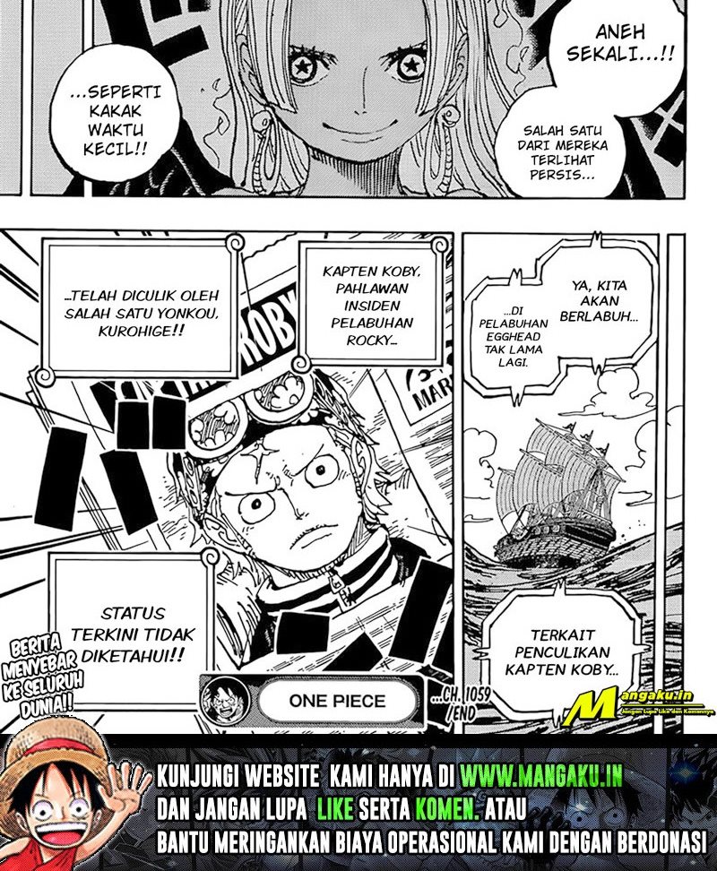 One Piece Chapter 1059 Halaman 11