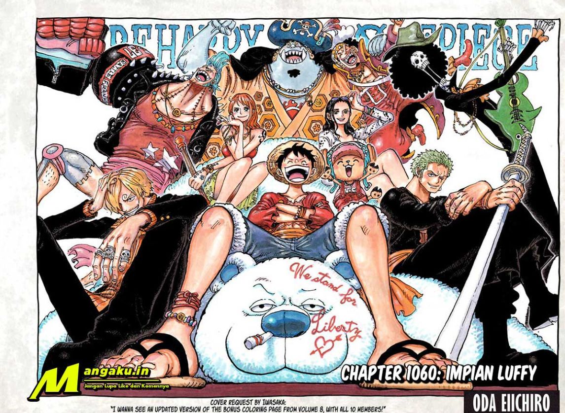 One Piece Chapter 1060 Halaman 2