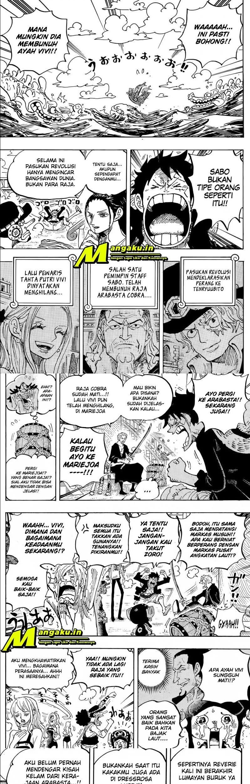 One Piece Chapter 1060 Halaman 3