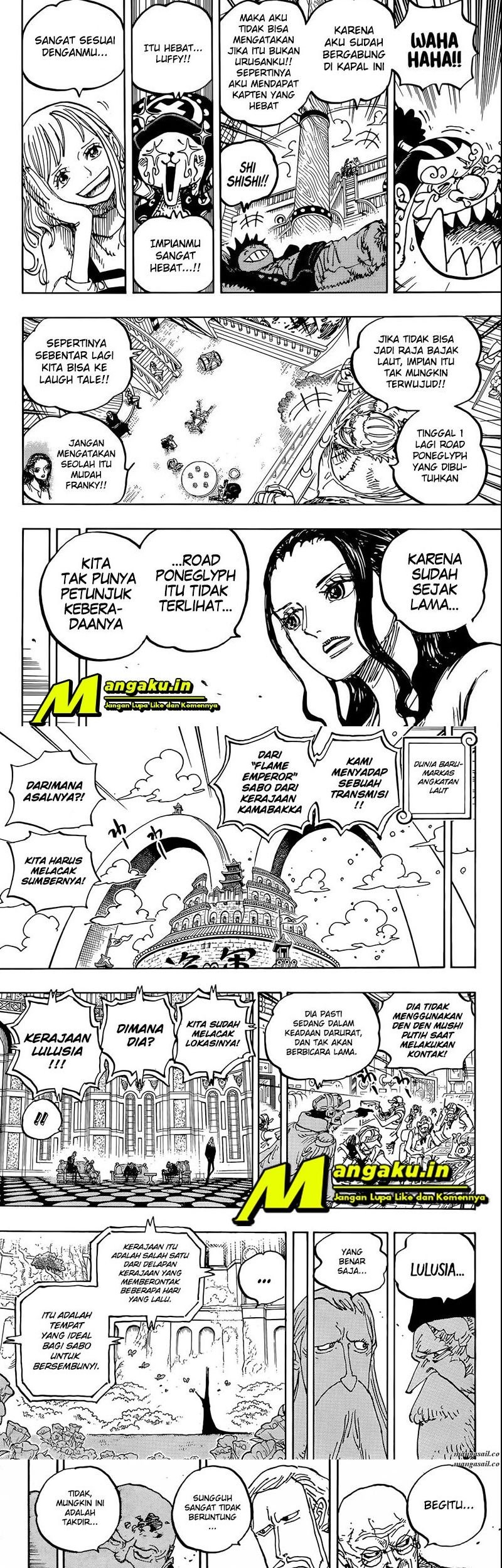 One Piece Chapter 1060 Halaman 7