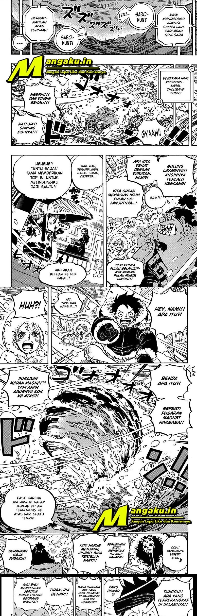 One Piece Chapter 1060 Halaman 10