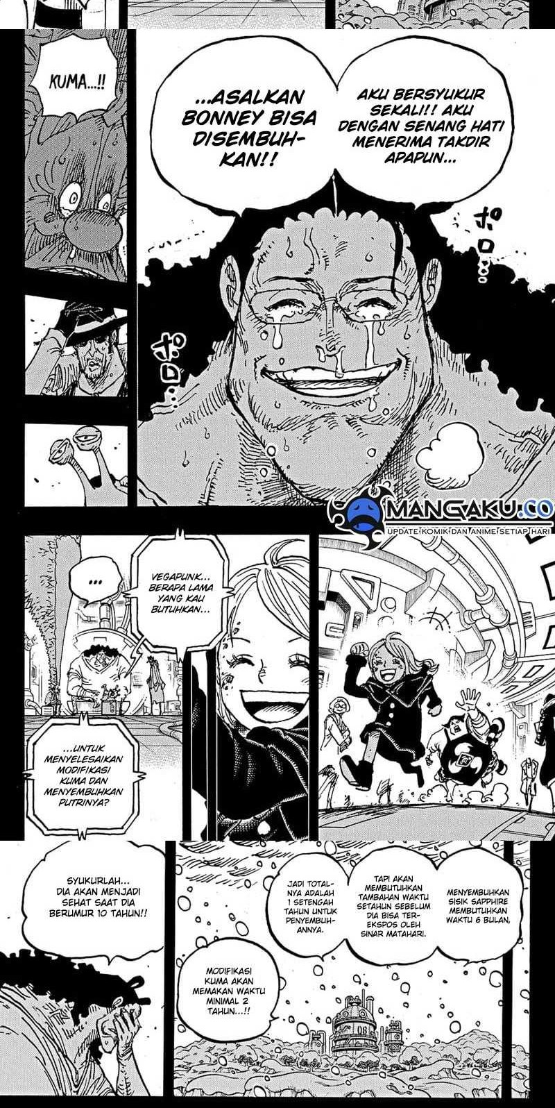 One Piece Chapter 1100 Halaman 4