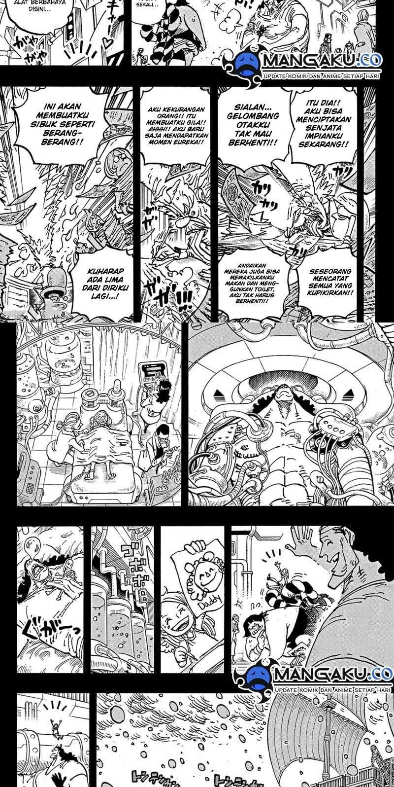 One Piece Chapter 1100 Halaman 6