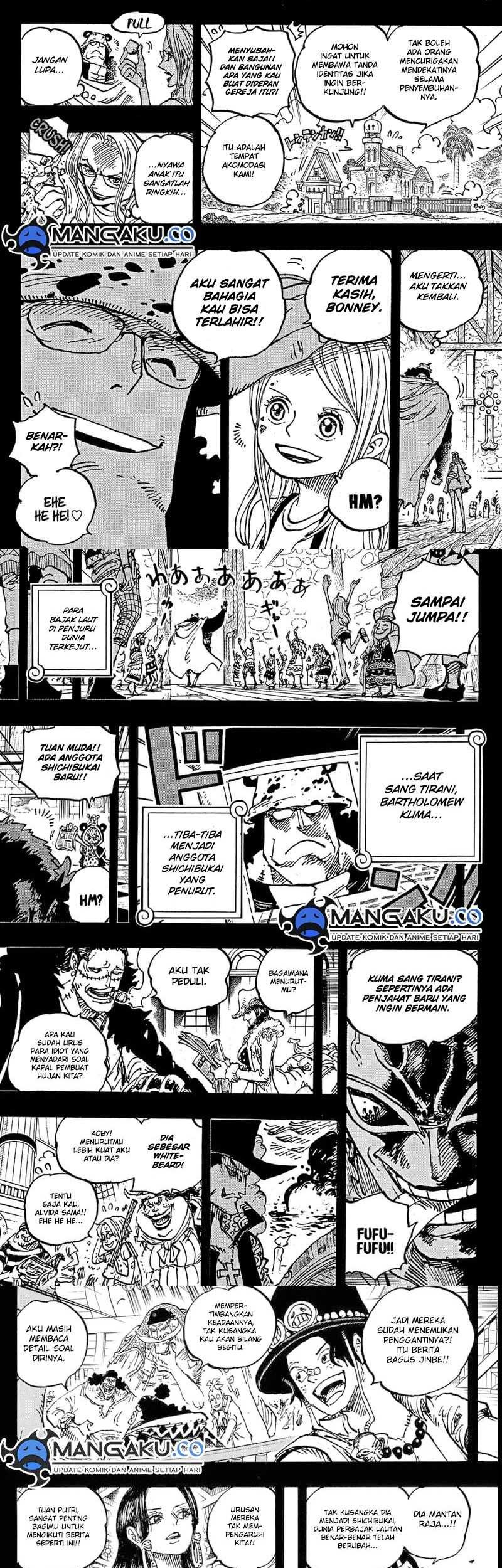 One Piece Chapter 1100 Halaman 9