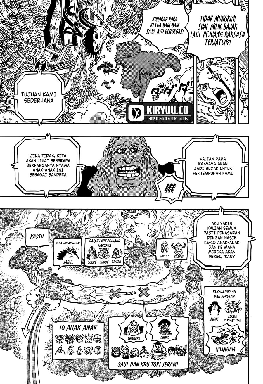 One Piece Chapter 1147 Halaman 13