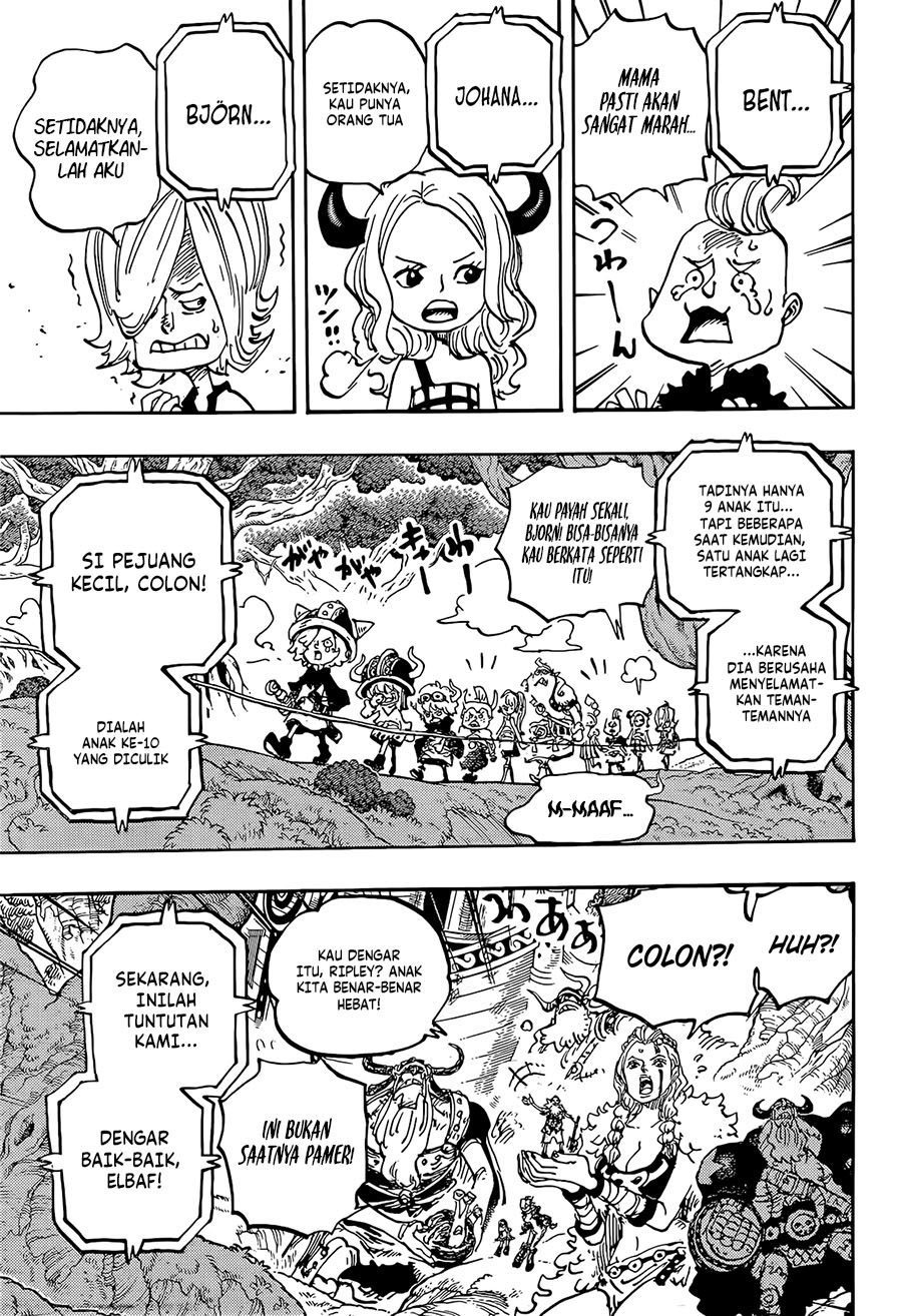 One Piece Chapter 1147 Halaman 15