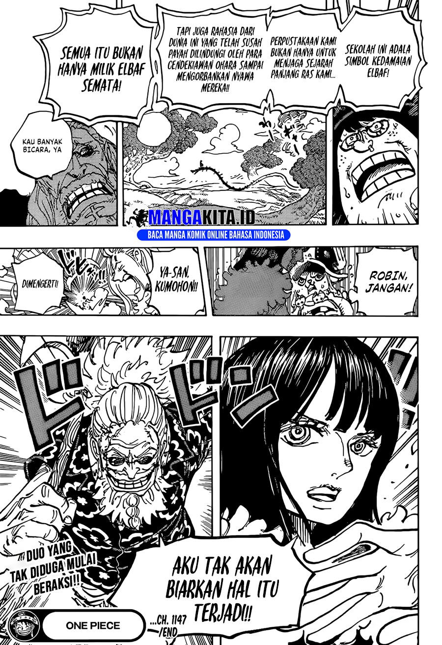 One Piece Chapter 1147 Halaman 17