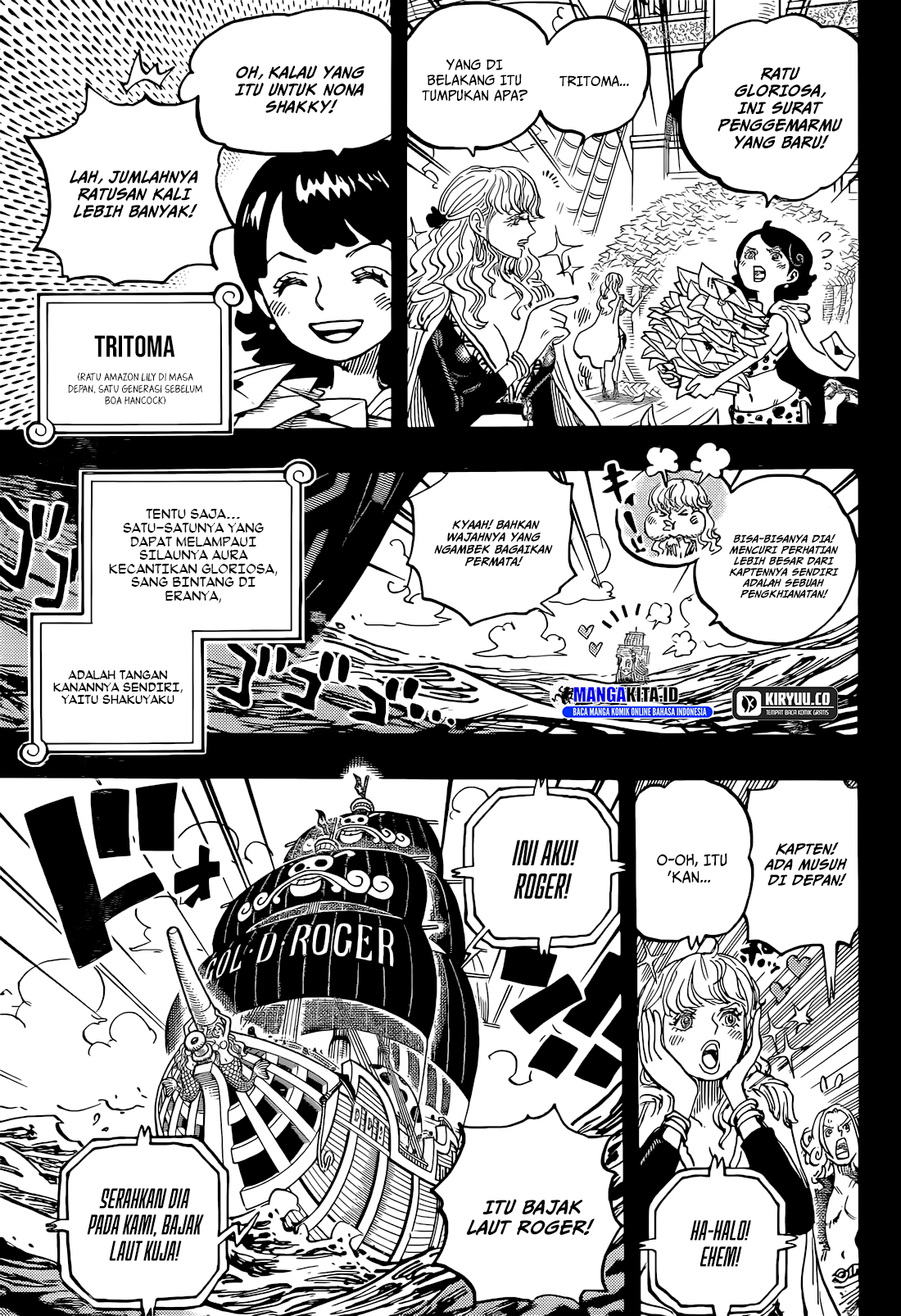 One Piece Chapter 1156 Halaman 4