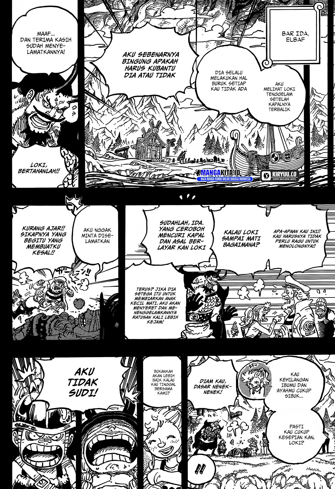 One Piece Chapter 1156 Halaman 9