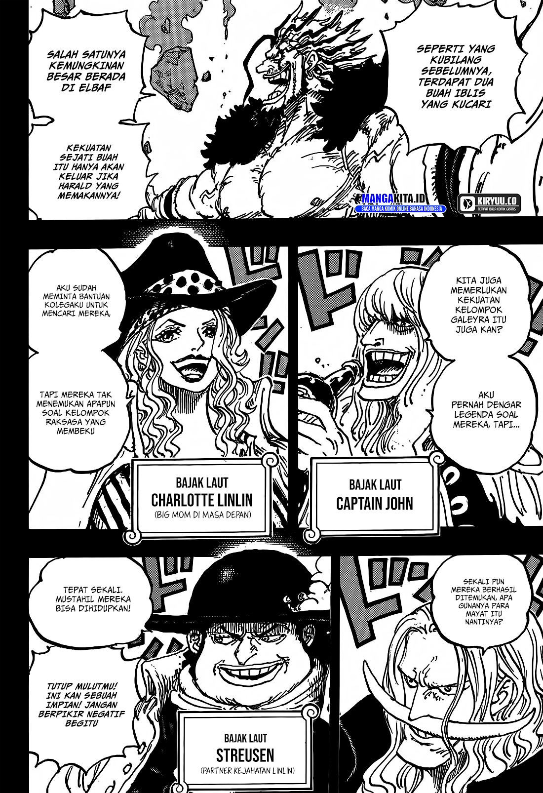 One Piece Chapter 1156 Halaman 13