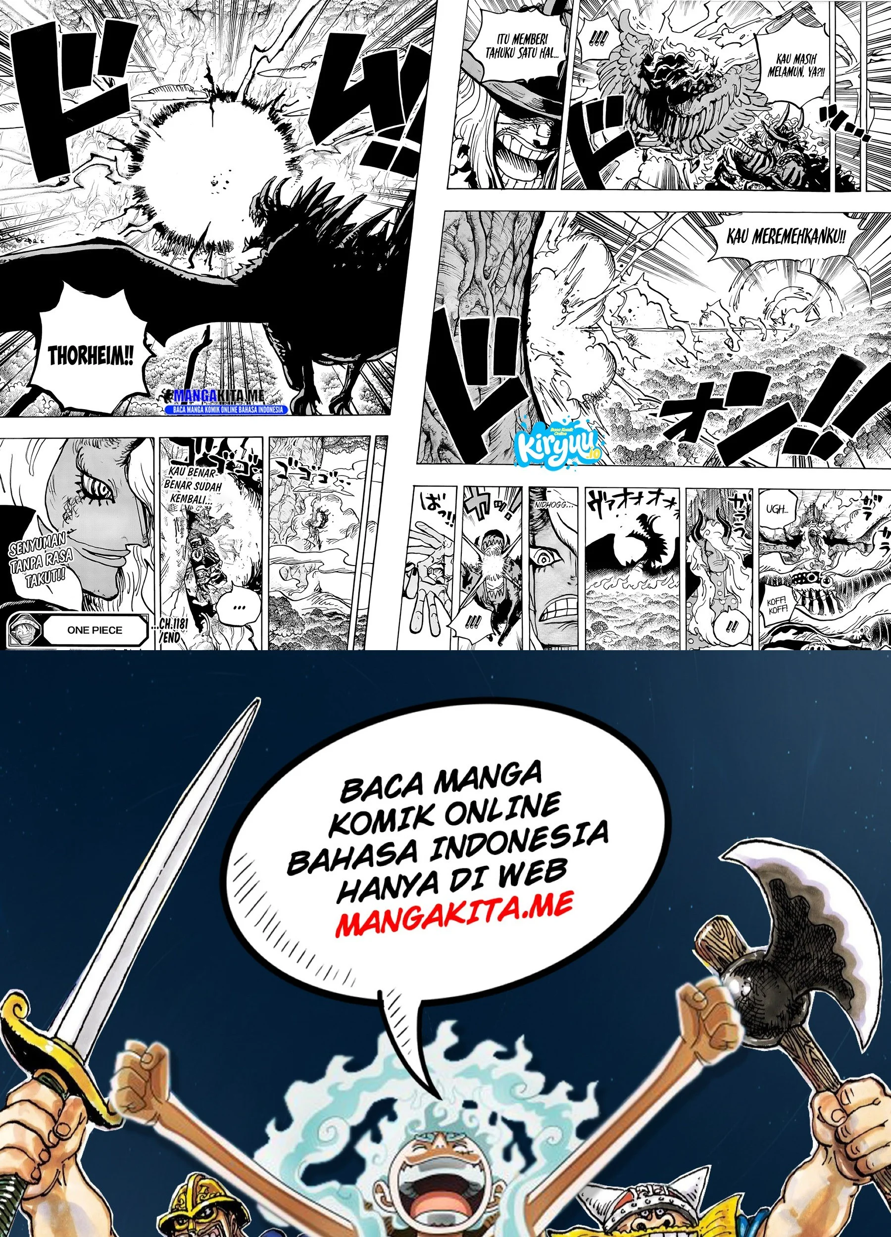 One Piece Chapter 1181 Halaman 13