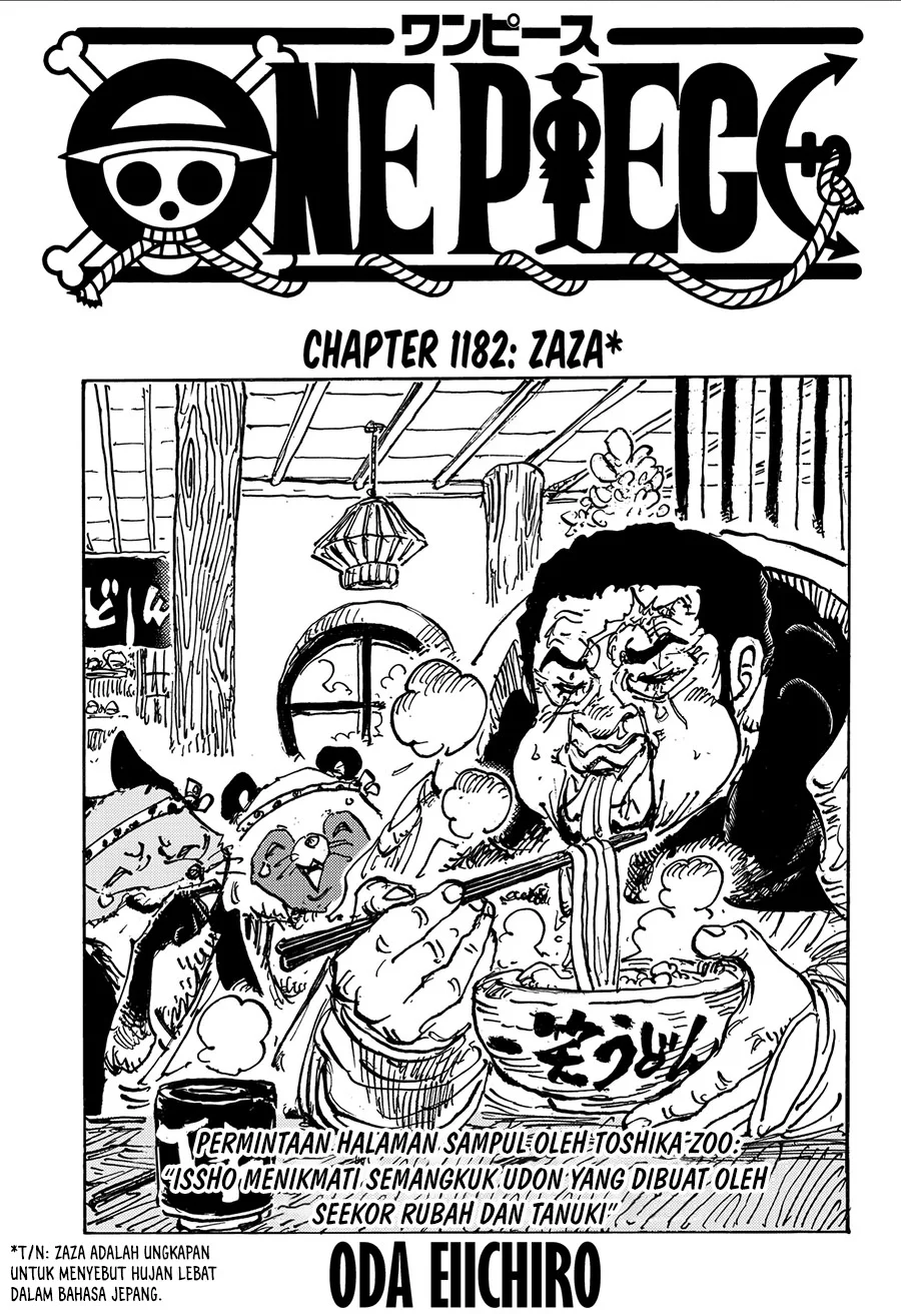 One Piece Chapter 1182 Halaman 2