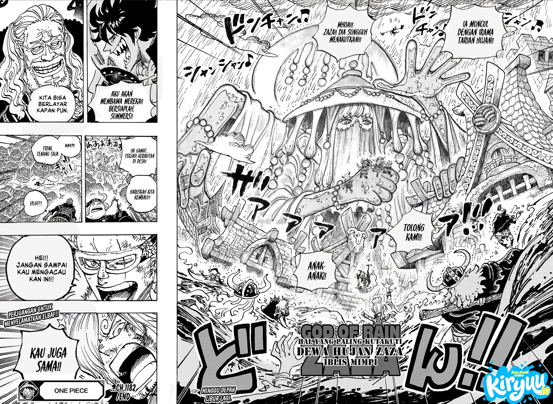 One Piece Chapter 1182 Halaman 14
