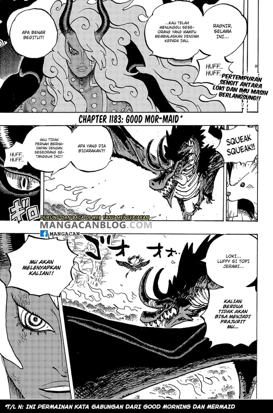 One Piece Chapter 1183 Halaman 2