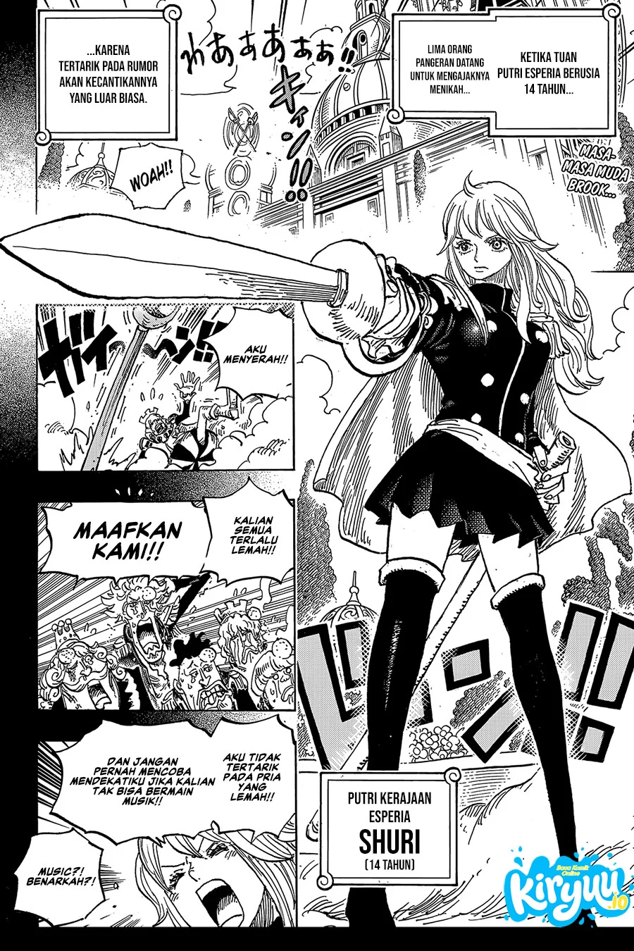 One Piece Chapter 1184 Halaman 3