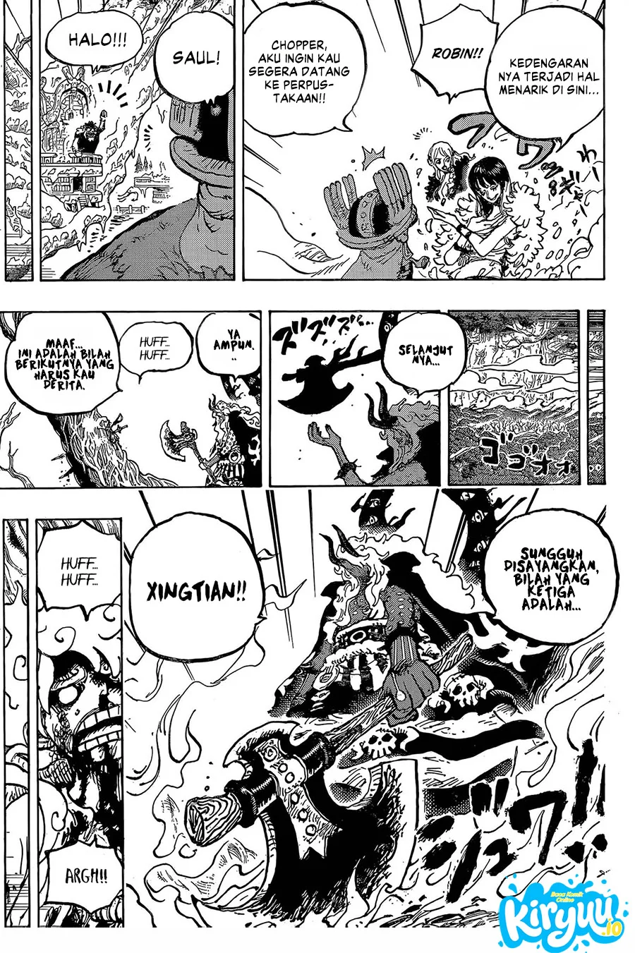 One Piece Chapter 1189.2 Halaman 12