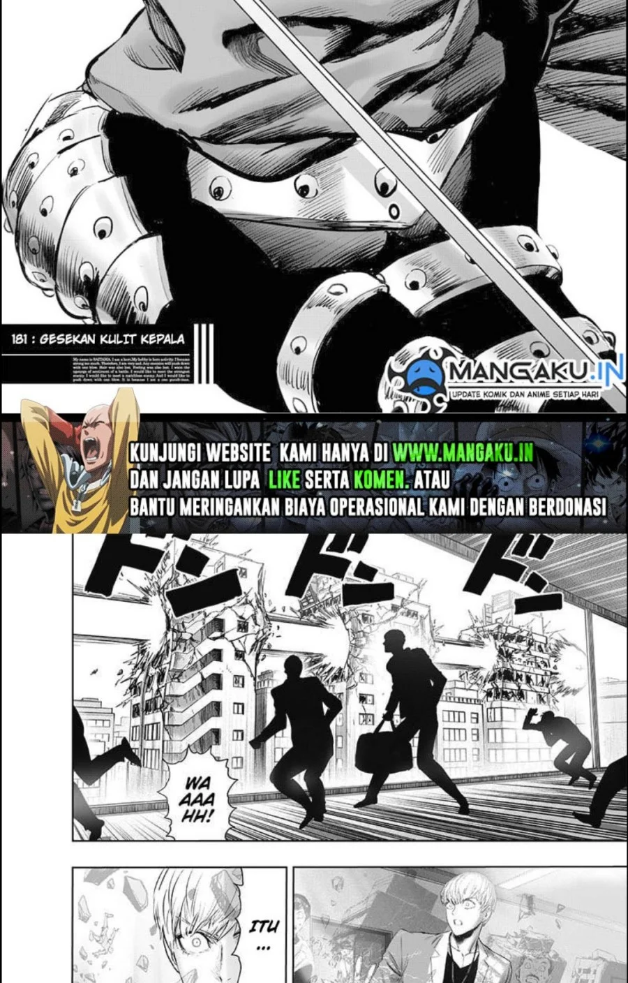 One Punch Man Chapter 229 Halaman 2