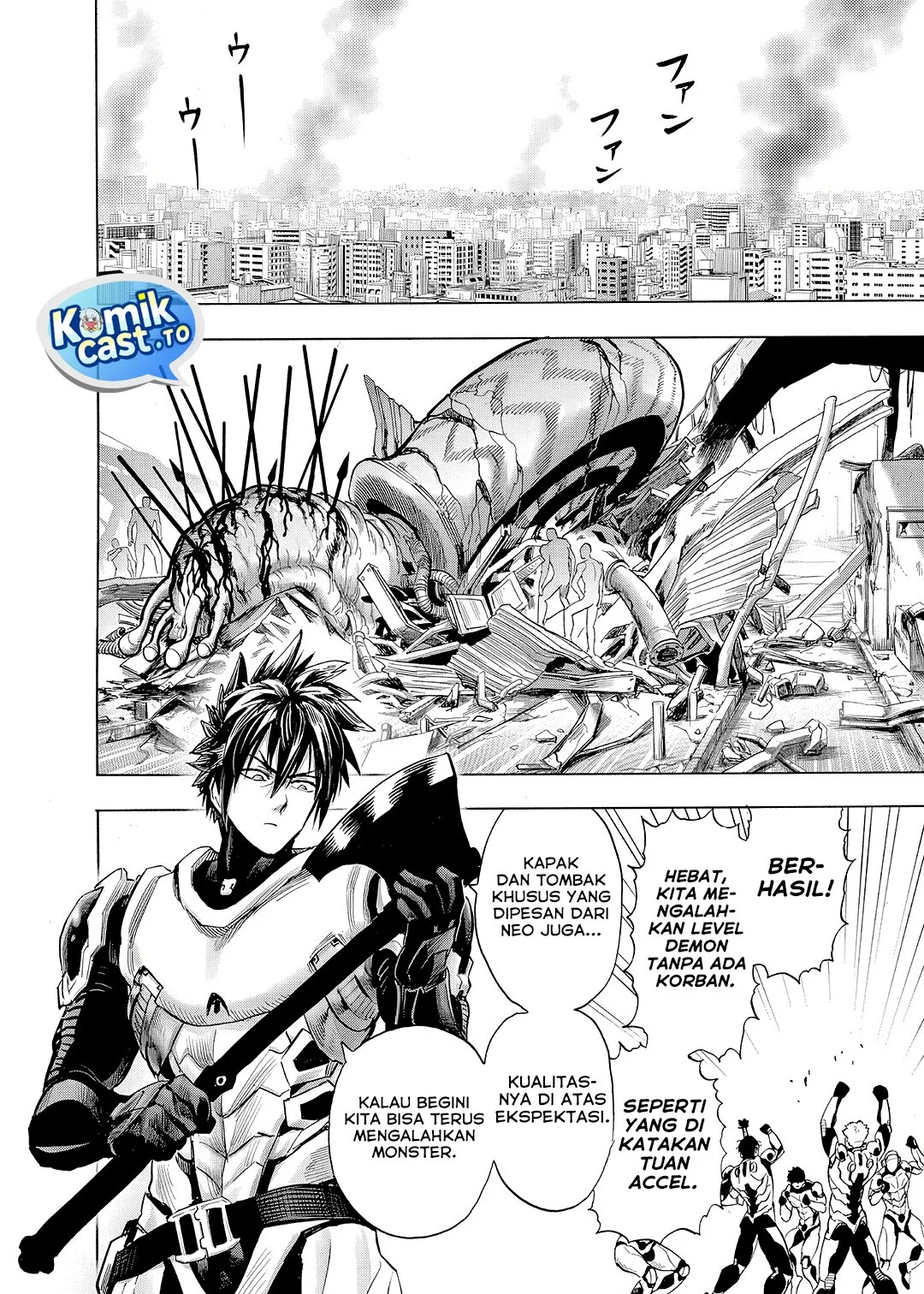 One Punch Man Chapter 296 Halaman 4