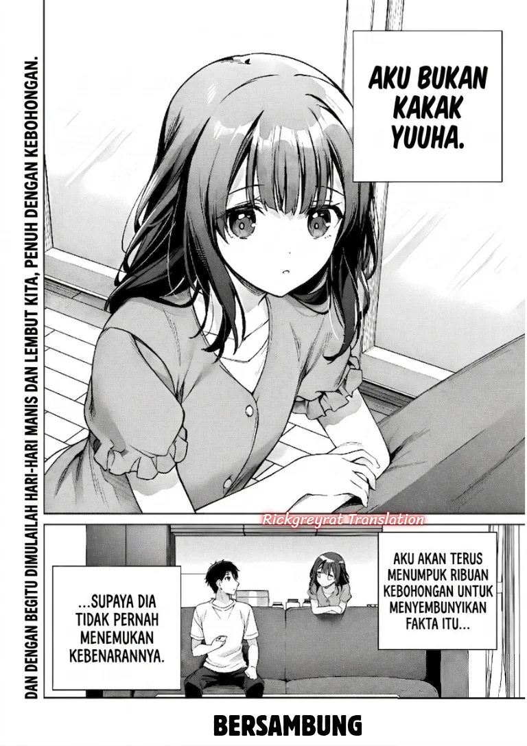 Ore Wa Gimai Ni Uso Wo Tsuku Chi No Tsunaganai Imouto Wo Ore Ga Hikitoru Koto Ni Shita Chapter 1 Halaman 61