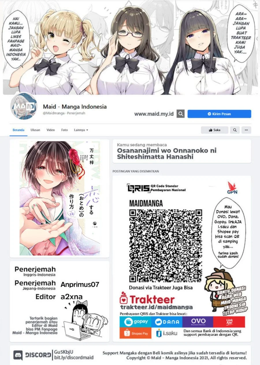 Osananajimi Wo Onnanoko Ni Shiteshimatta Hanashi Chapter 138.6 Halaman 2