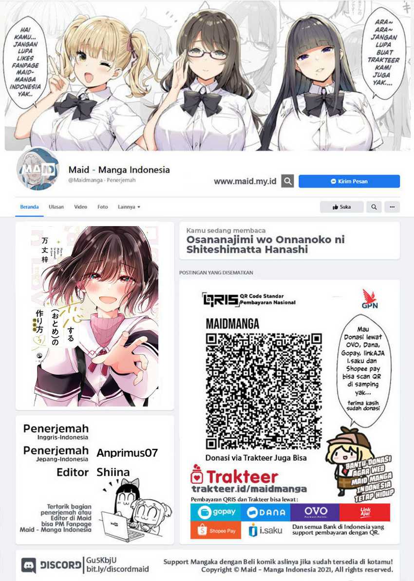 Osananajimi Wo Onnanoko Ni Shiteshimatta Hanashi Chapter 87 Halaman 2