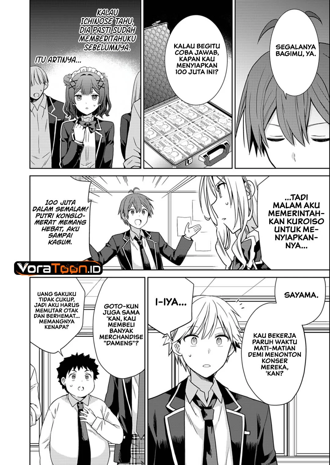 Osananajimitachi Ga Ninki Idol Ni Natta Amama Na Kanojotachi Wa Ore Ni Mitsuide Kureteiru Chapter 5 Halaman 9