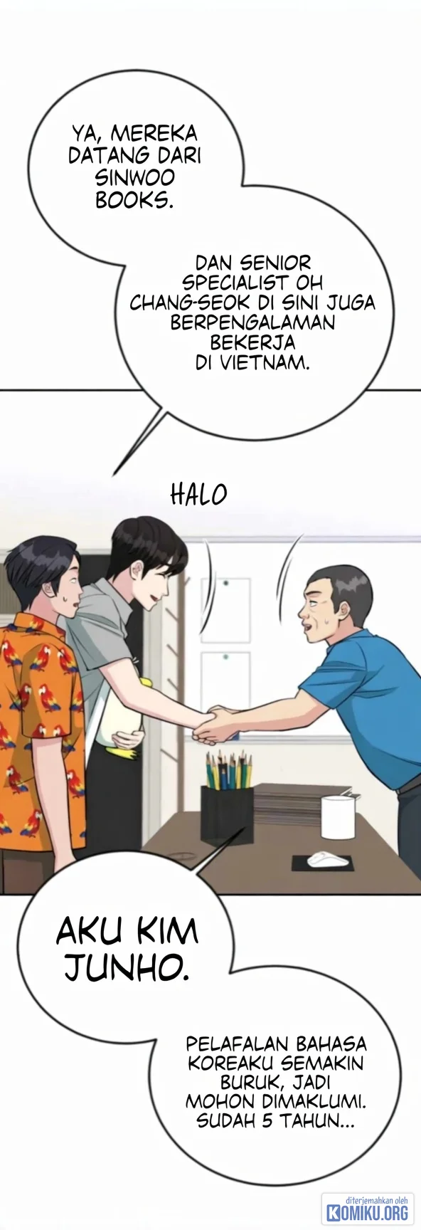 Reincarnated As A New Employee Chapter 70 Halaman 70