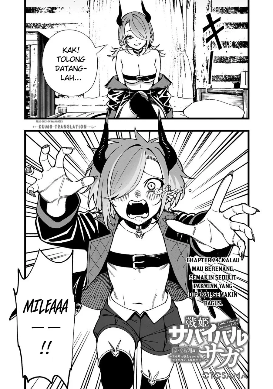 Senki Survival Saga Isekai No Unmei O Kaketa Mujintou Fujun Iseikouyuu Chapter 24 Halaman 2