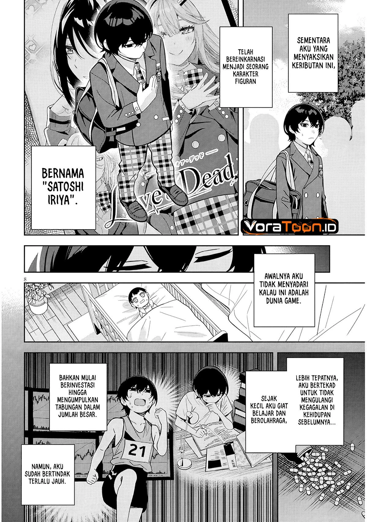 Shibou Endo Wo Kaihi Shita Gyaruge No Hirointachi Ga Ore No Nikkichou Wo Yonde Himitsu Wo Shittarashii Chapter 1 Halaman 8