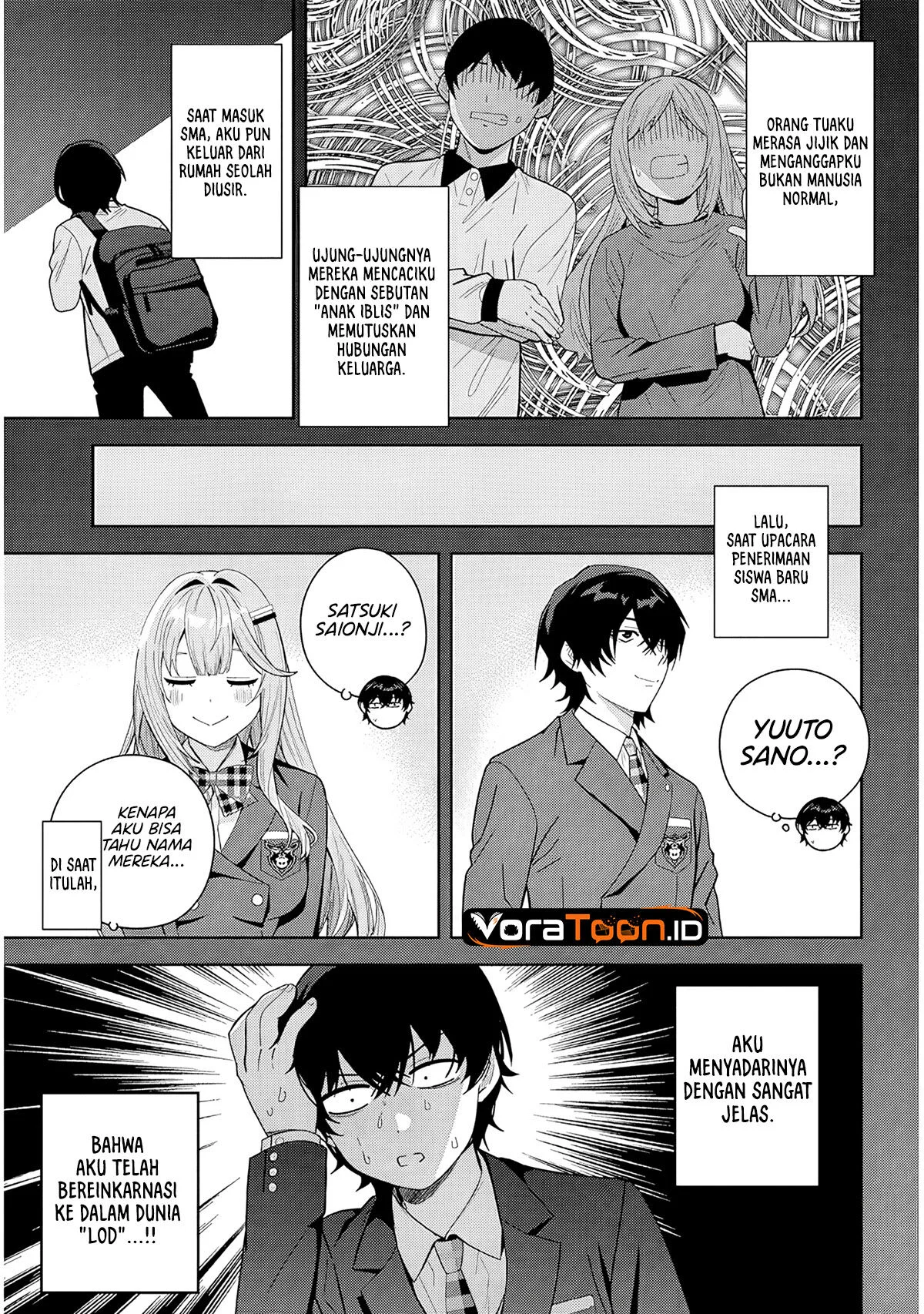 Shibou Endo Wo Kaihi Shita Gyaruge No Hirointachi Ga Ore No Nikkichou Wo Yonde Himitsu Wo Shittarashii Chapter 1 Halaman 9