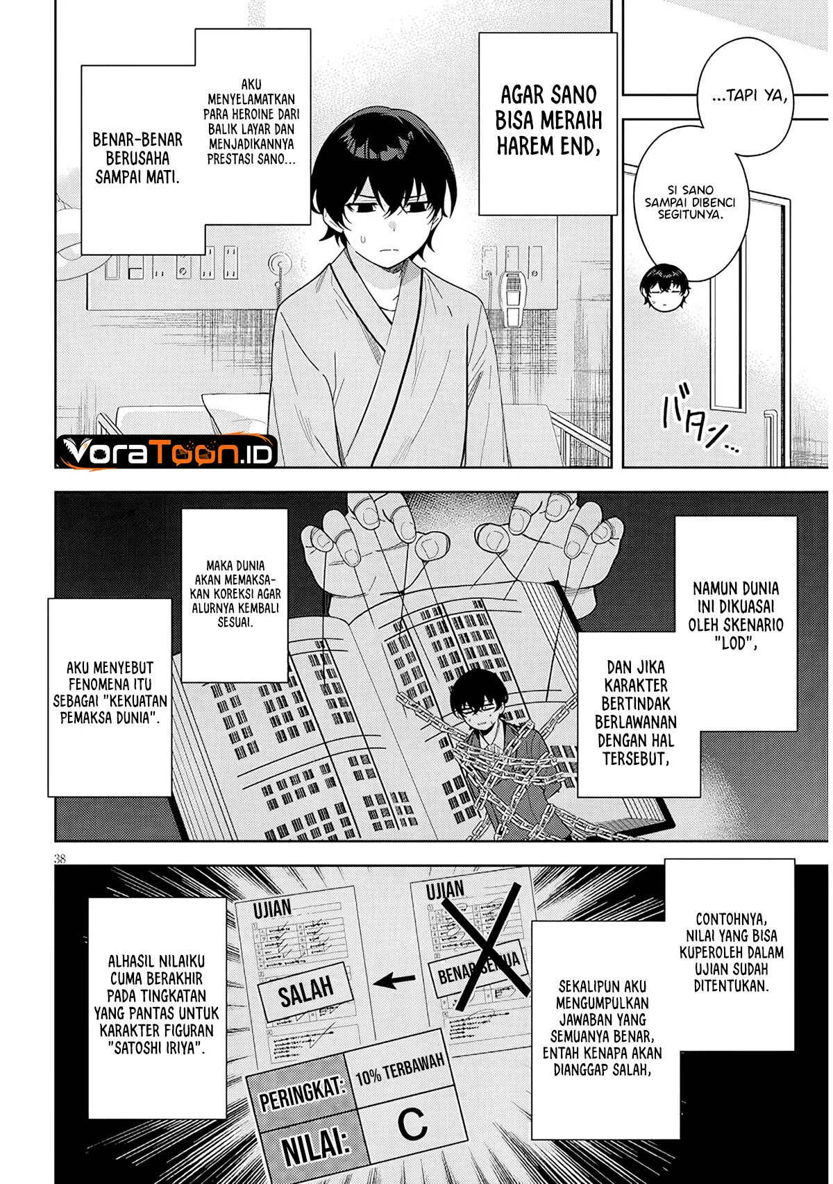Shibou Endo Wo Kaihi Shita Gyaruge No Hirointachi Ga Ore No Nikkichou Wo Yonde Himitsu Wo Shittarashii Chapter 1 Halaman 37