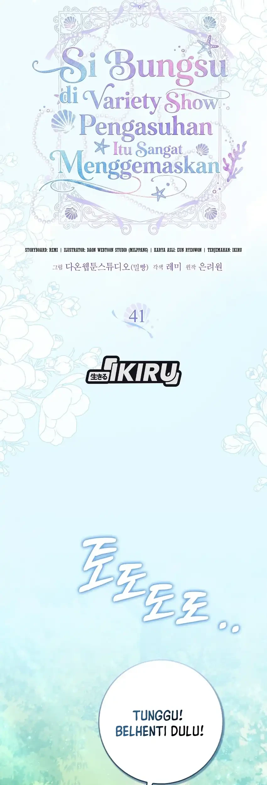 Si Bungsu Di Variety Show Pengasuhan Itu Sangat Menggemaskan Chapter 41 Halaman 16