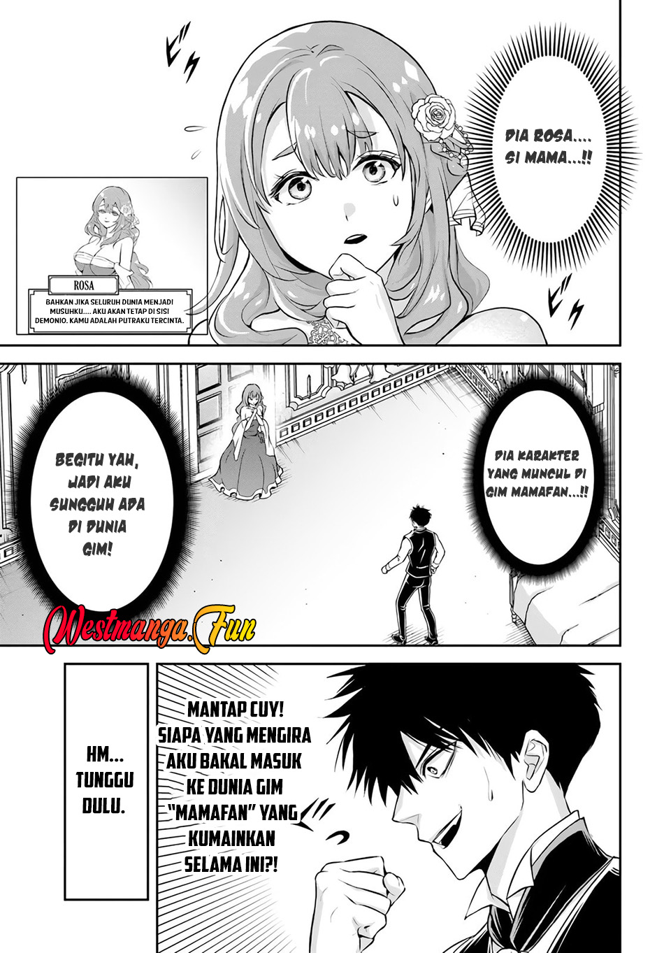 Sono Akuyaku Kizoku Mama Heroine Ga Suki Sugiru Shinshi Na Doryoku De Saikyou To Nari Fuguu Na Oshi Chara Tasukemakuru Chapter 15.1 Halaman 19