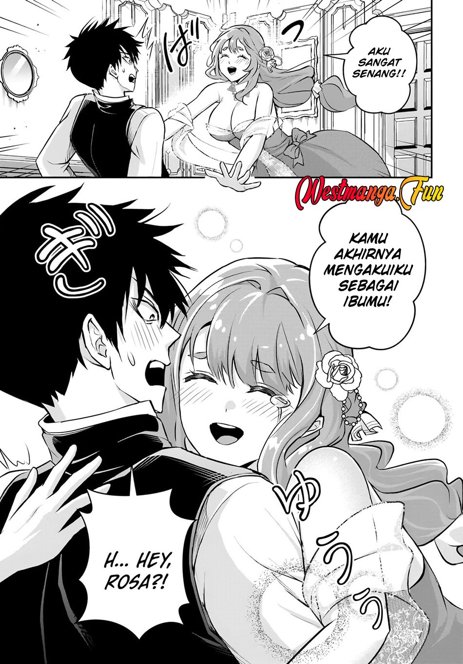 Sono Akuyaku Kizoku Mama Heroine Ga Suki Sugiru Shinshi Na Doryoku De Saikyou To Nari Fuguu Na Oshi Chara Tasukemakuru Chapter 25.1 Halaman 32