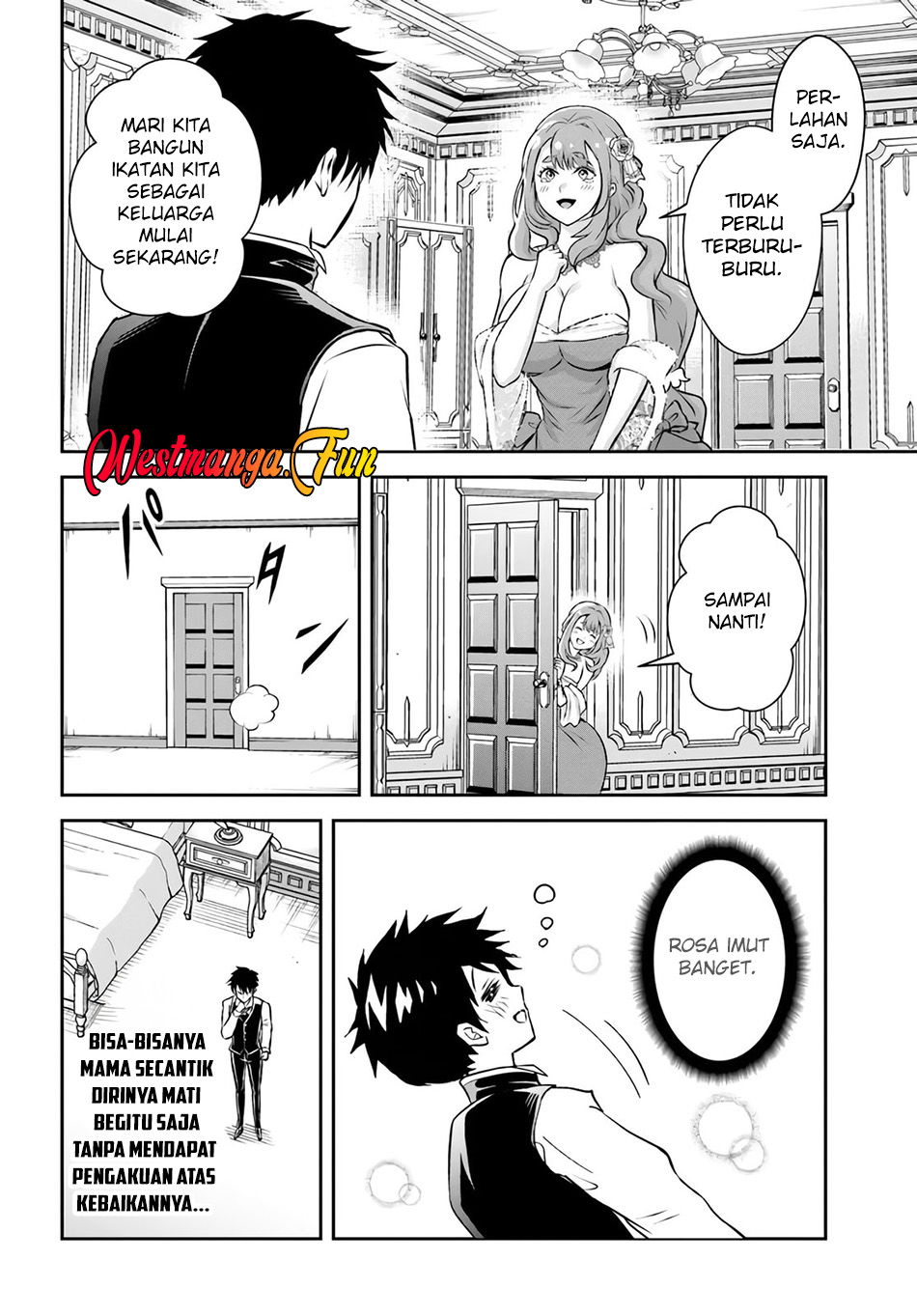 Sono Akuyaku Kizoku Mama Heroine Ga Suki Sugiru Shinshi Na Doryoku De Saikyou To Nari Fuguu Na Oshi Chara Tasukemakuru Chapter 25.1 Halaman 35