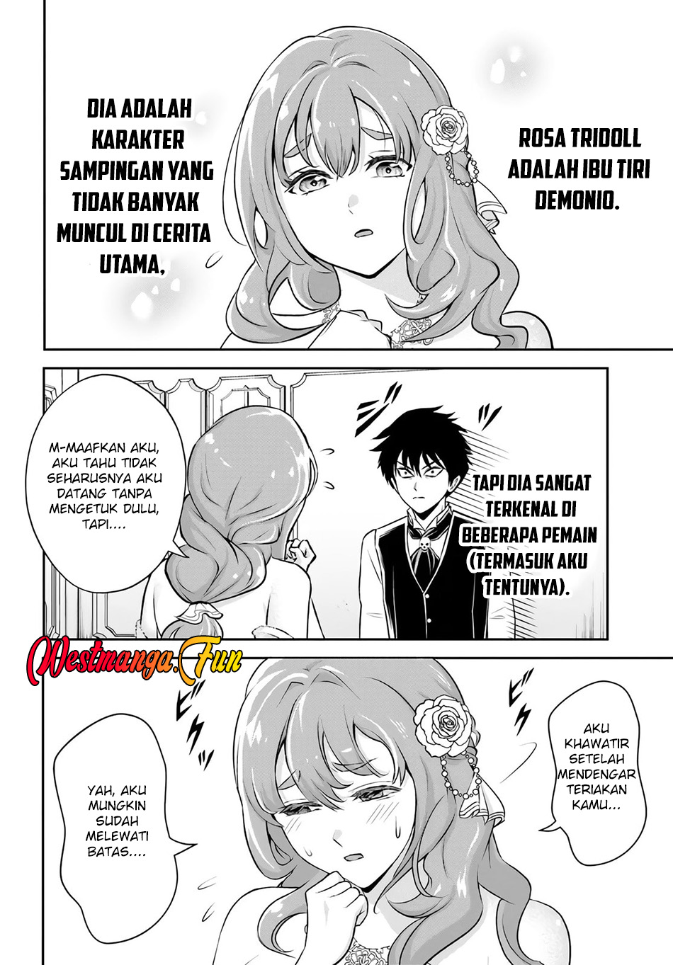 Sono Akuyaku Kizoku Mama Heroine Ga Suki Sugiru Shinshi Na Doryoku De Saikyou To Nari Fuguu Na Oshi Chara Tasukemakuru Chapter 26.1 Halaman 25