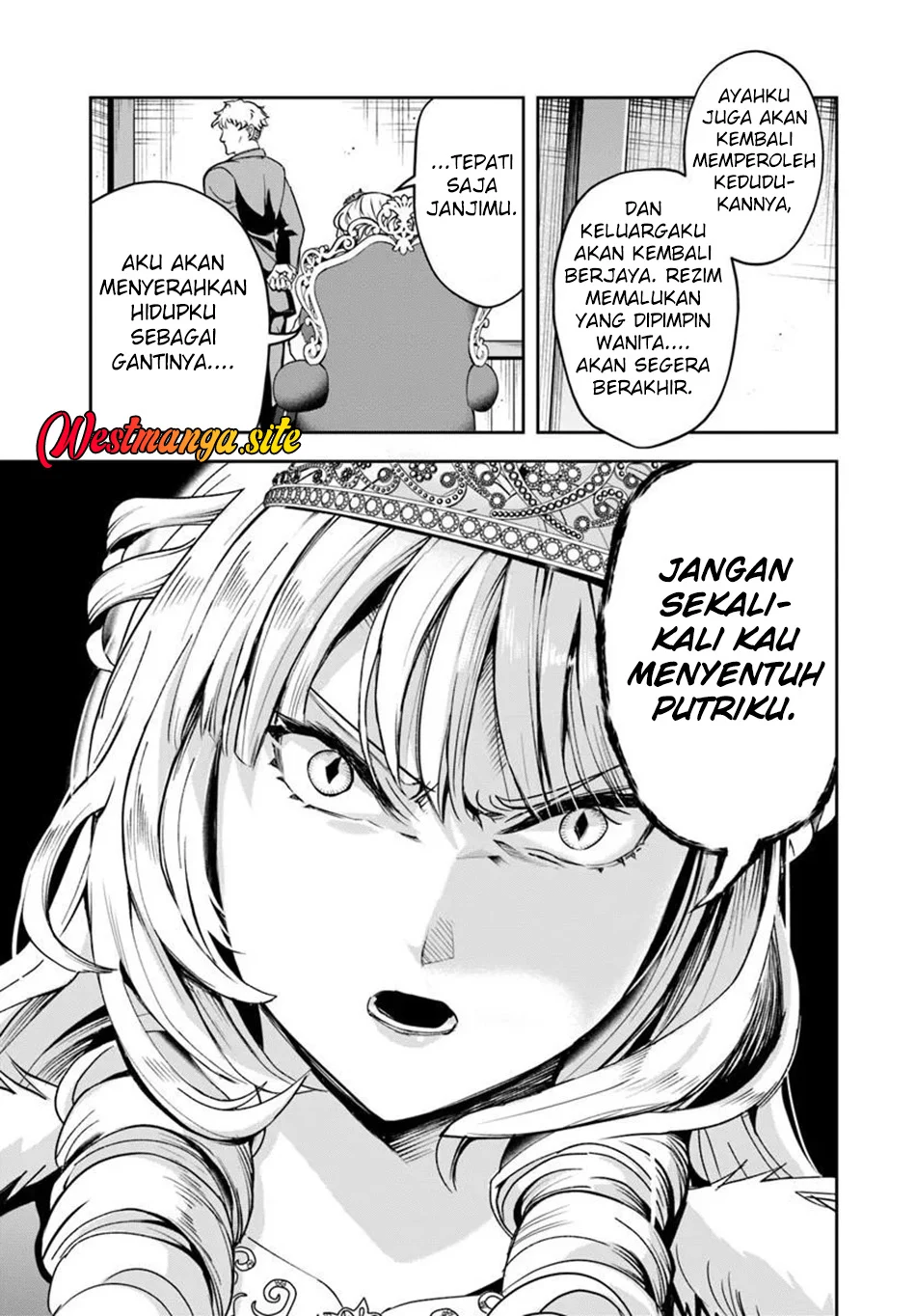 Sono Akuyaku Kizoku Mama Heroine Ga Suki Sugiru Shinshi Na Doryoku De Saikyou To Nari Fuguu Na Oshi Chara Tasukemakuru Chapter 44 Halaman 6