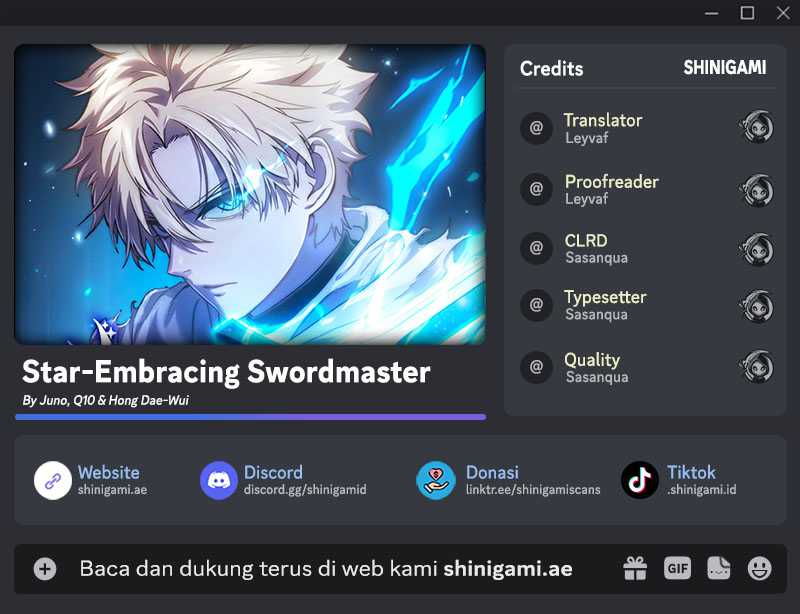 Star Embracing Swordmaster Chapter 55 Halaman 1
