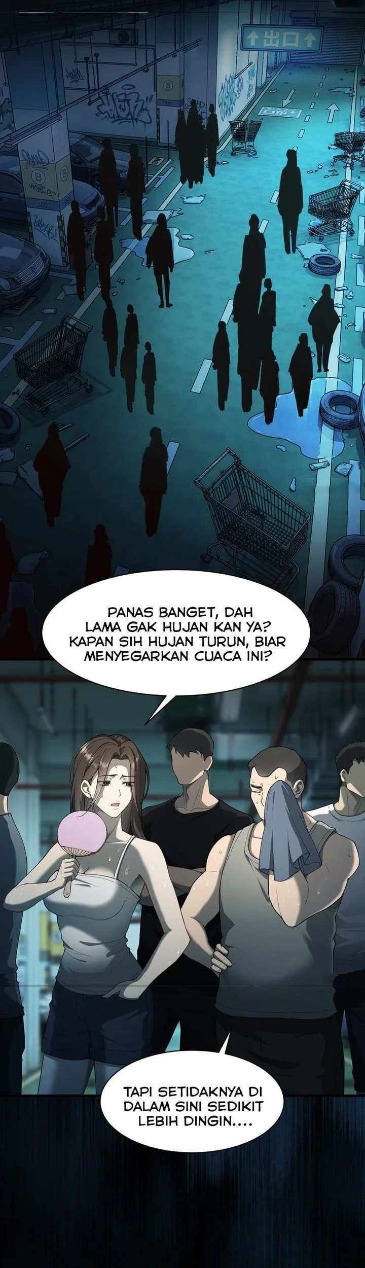 Surviving The Heat Apocalypse With My God Tier Safehouse Chapter 17 Halaman 15