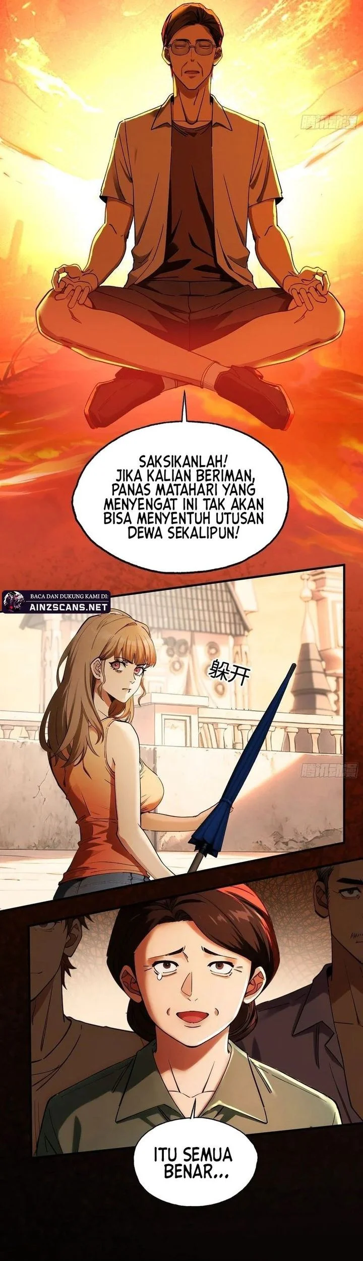Surviving The Heat Apocalypse With My God Tier Safehouse Chapter 27 Halaman 11