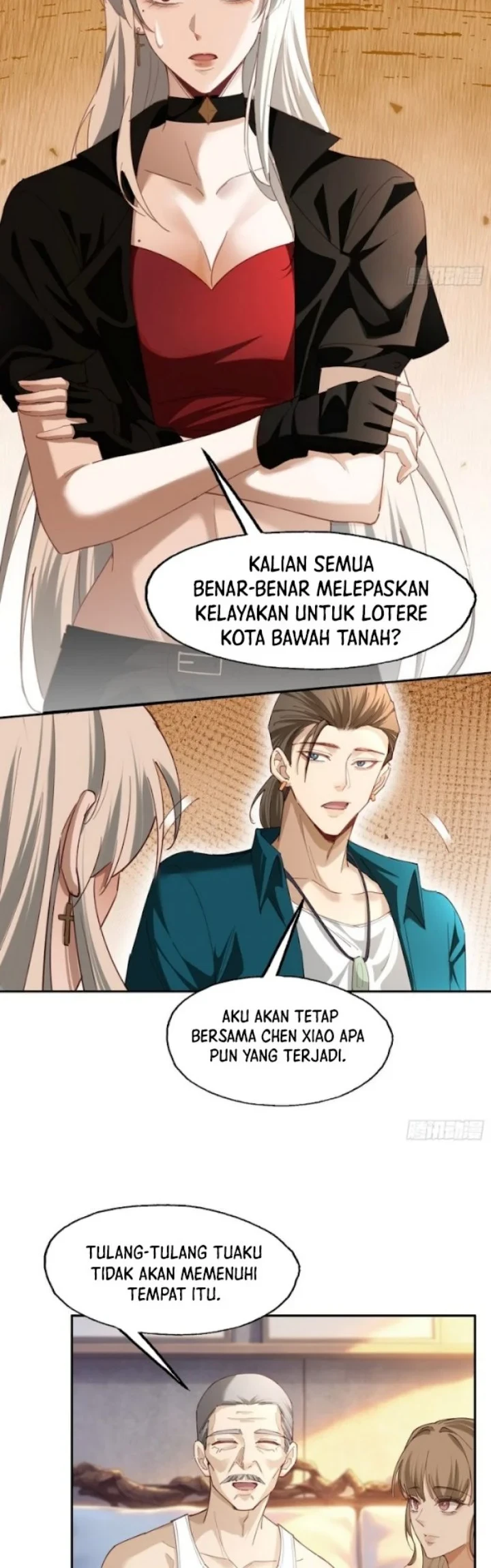 Surviving The Heat Apocalypse With My God Tier Safehouse Chapter 55 Halaman 6
