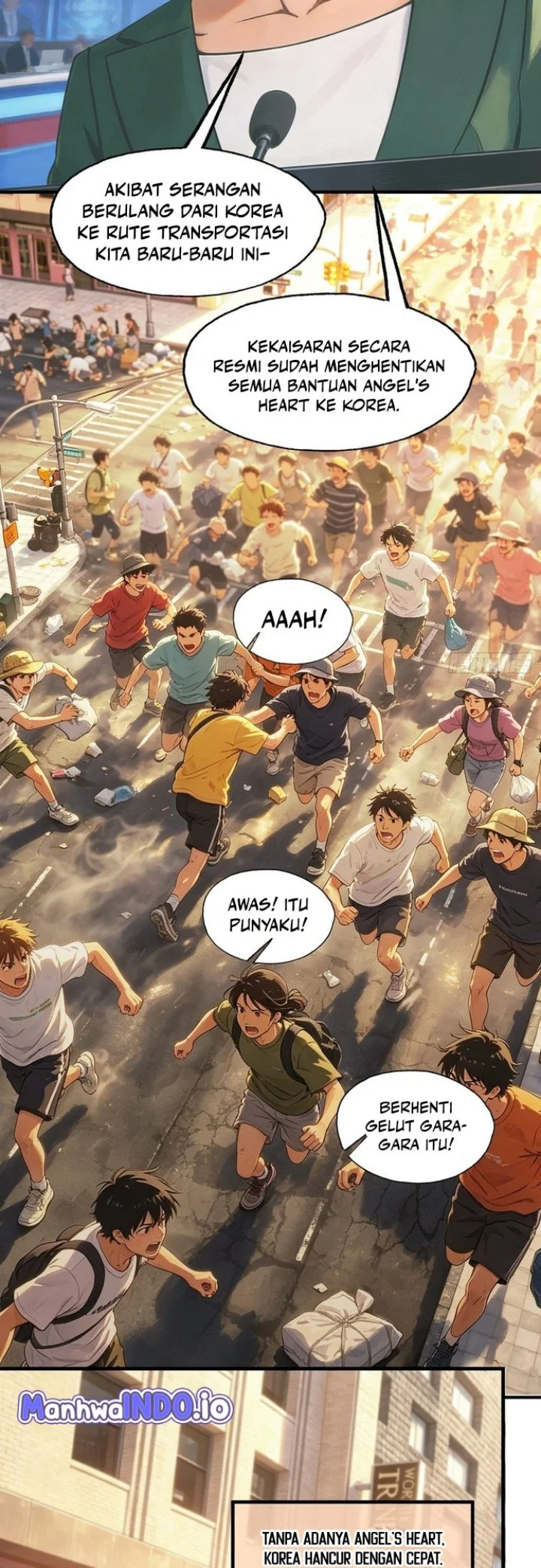 Surviving The Heat Apocalypse With My God Tier Safehouse Chapter 60 Halaman 21