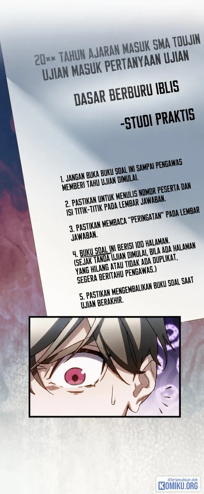Sword God High School The Talentless Underachiever Becomes The Strongest Chapter 3 Halaman 43