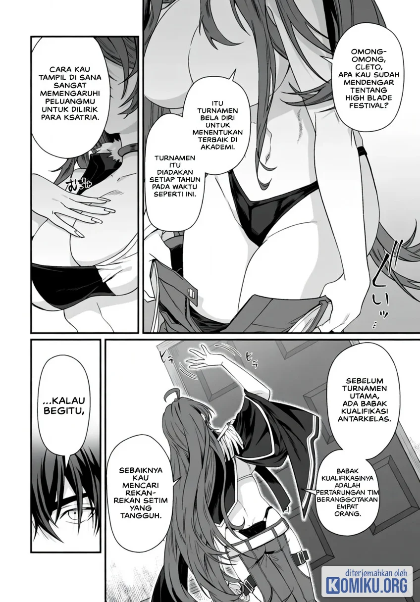 Teisou Gyakuten Sekai De Yuiitsu No Otoko Kishi No Ore Onna Kishi Gakuen Ni Nyuugaku Shitara Nazeka Eiyou Atsukai Sareta Zetsurin Skill De Harem Musou Chapter 11.1 Halaman 2