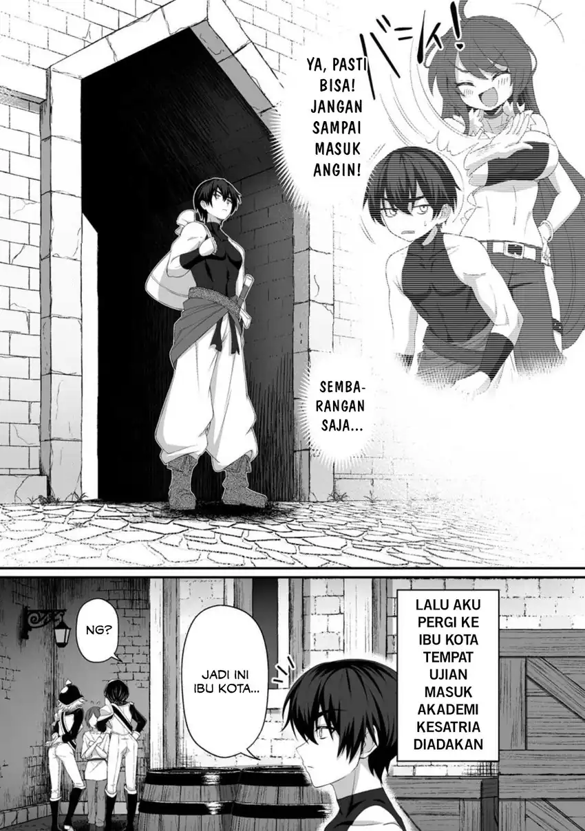 Teisou Gyakuten Sekai De Yuiitsu No Otoko Kishi No Ore Onna Kishi Gakuen Ni Nyuugaku Shitara Nazeka Eiyou Atsukai Sareta Zetsurin Skill De Harem Musou Chapter 5.2 Halaman 8