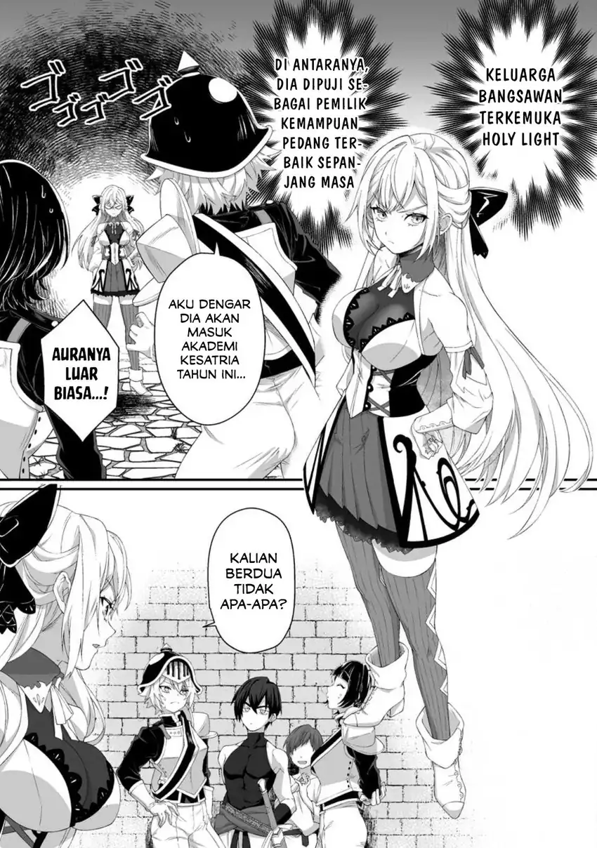 Teisou Gyakuten Sekai De Yuiitsu No Otoko Kishi No Ore Onna Kishi Gakuen Ni Nyuugaku Shitara Nazeka Eiyou Atsukai Sareta Zetsurin Skill De Harem Musou Chapter 5.2 Halaman 12